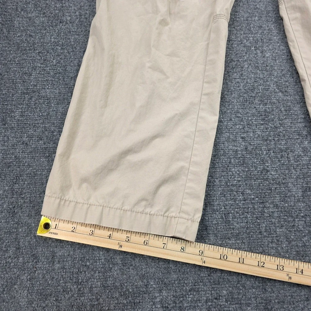 Cabelas Mens Khaki Cargo Pants Relaxed Fit Utility Outdoor‎ Size 36x30